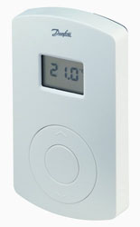 dijital göstergeli kablosuz oda termostatı