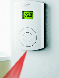 infrared sensörlü kablosuz yerden ısıtma termostatı