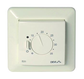 devireg 531 oda sensörlü zeminden ısıtma termostatı