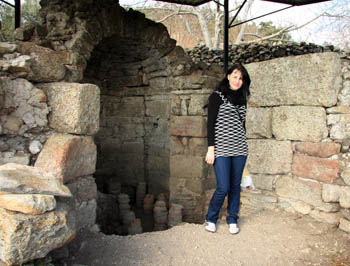 2500 yıl önce yapılmış hamam ve hamam ısıtma sistemi